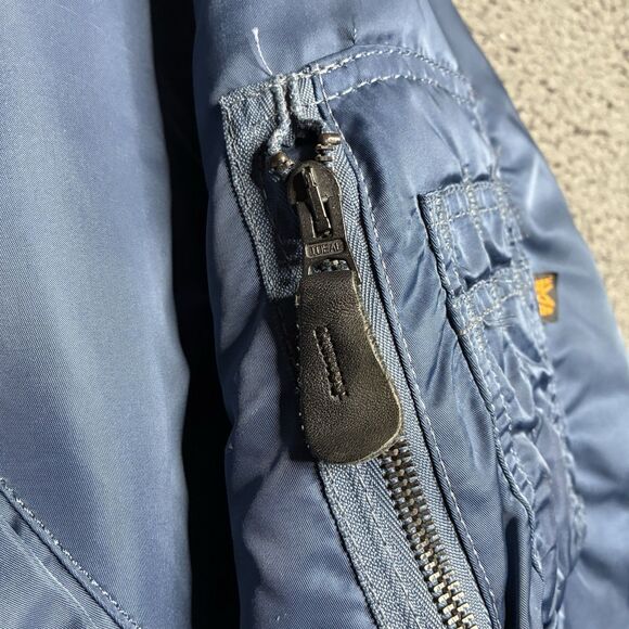 Vintage Alpha Industries B-15C Flying Bomber Jacket Mens Small USAF Military - Picture 11 of 16